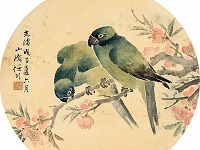任伯年團(tuán)扇花鳥畫的藝術(shù)特色