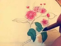 教你畫一把精美團(tuán)扇