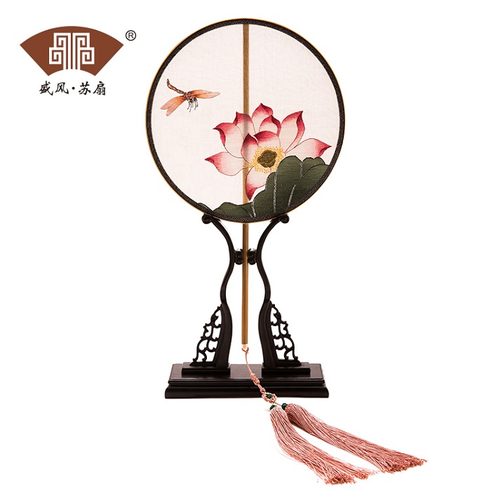 玉竹柄緙絲團(tuán)扇（多款）